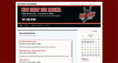 Desktop Screenshot of hotshoticearena.com